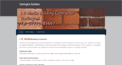 Desktop Screenshot of builderdarlington.com